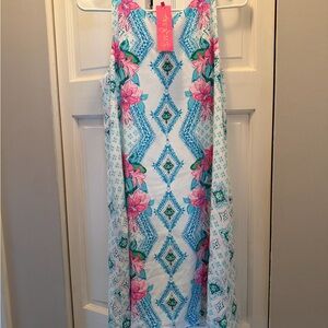 NWT LILLY PULITZER JACKIE SHIFT DRESS SIZE SMALL GIRLS BEST FRIEND RESORT WHITE